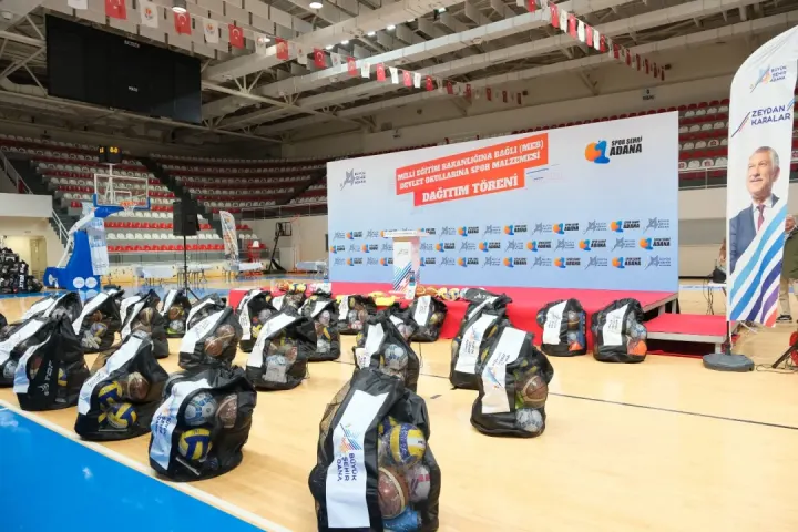 Adana’da 500 Okula Sporla Gelen Fırsat Eşitliği