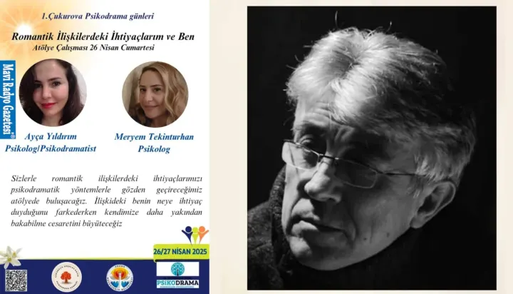 1. Çukurova Psikodrama Günleri'nde Sanat ve Psikoloji Buluştu 