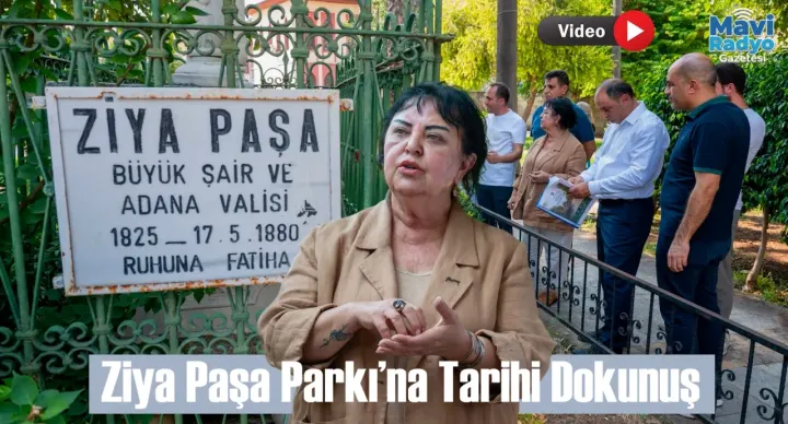 Ziya Paşa Parkı’na Tarihi Dokunuş