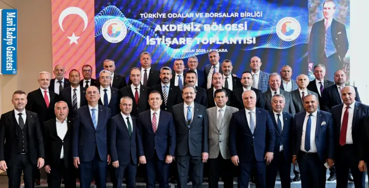 TOBB’da Akdeniz Bölgesi İstişare Toplantısı Gerçekleştirildi 