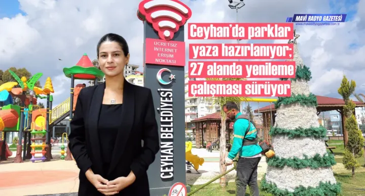 Ceyhan’da Yeşil Alanlara Yaz Dokunuşu 