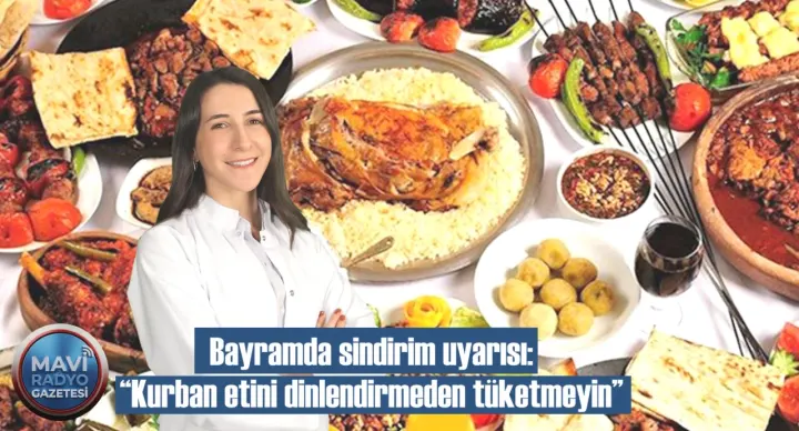 Bayramda sindirim uyarısı: “Kurban etini dinlendirmeden tüketmeyin” 