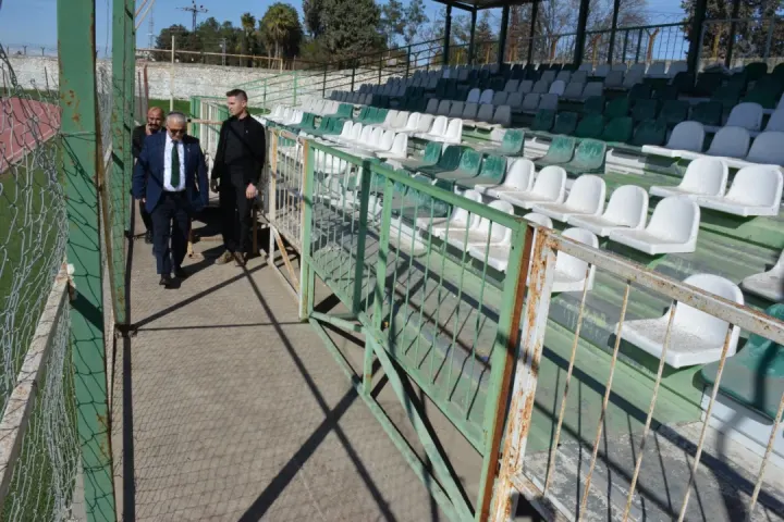 Ceyhan Şehir Stadyumu’nda inceleme