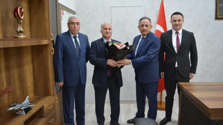 Kaymakam Kurtyemez, Dünya Gümrük Günü dolayısıyla gümrük müdürlerini kabul etti