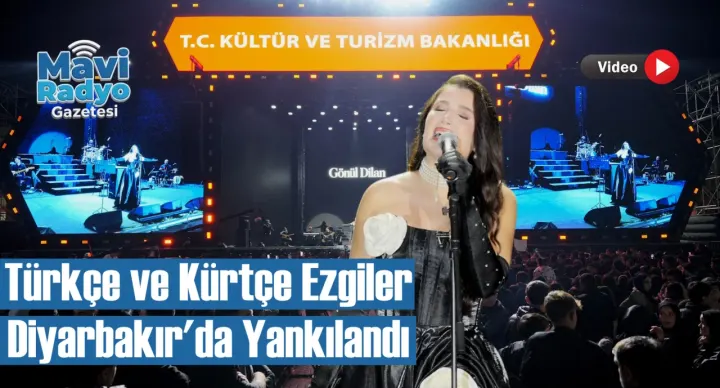 Türkçe ve Kürtçe Ezgiler Diyarbakır'da Yankılandı 