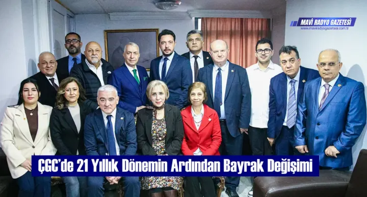 ÇGC’de 21 Yıllık Dönemin Ardından Bayrak Değişimi 