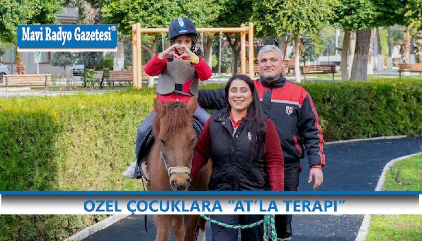 ÖZEL ÇOCUKLARA “AT’LA TERAPİ”