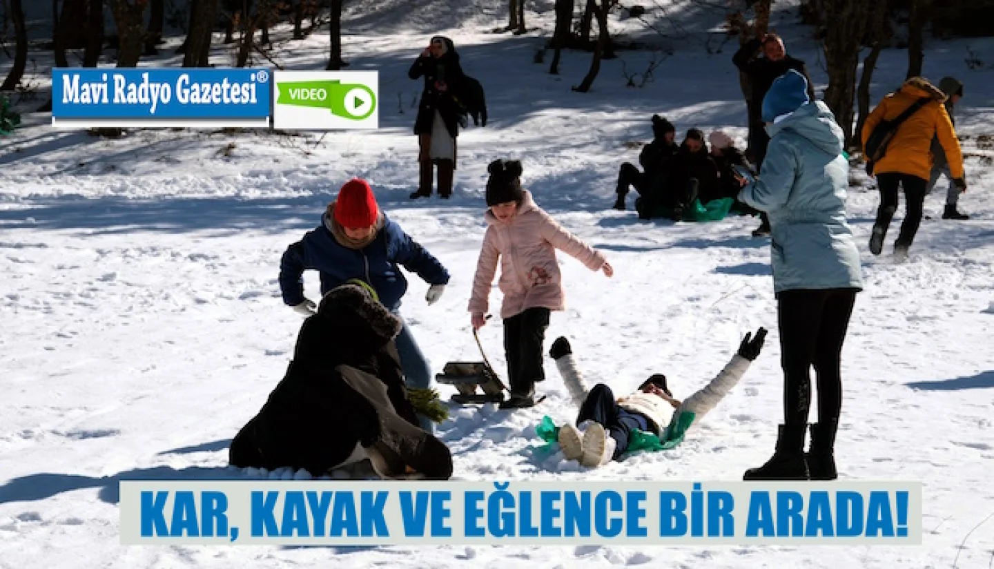 KAR, KAYAK VE EĞLENCE BİR ARADA!