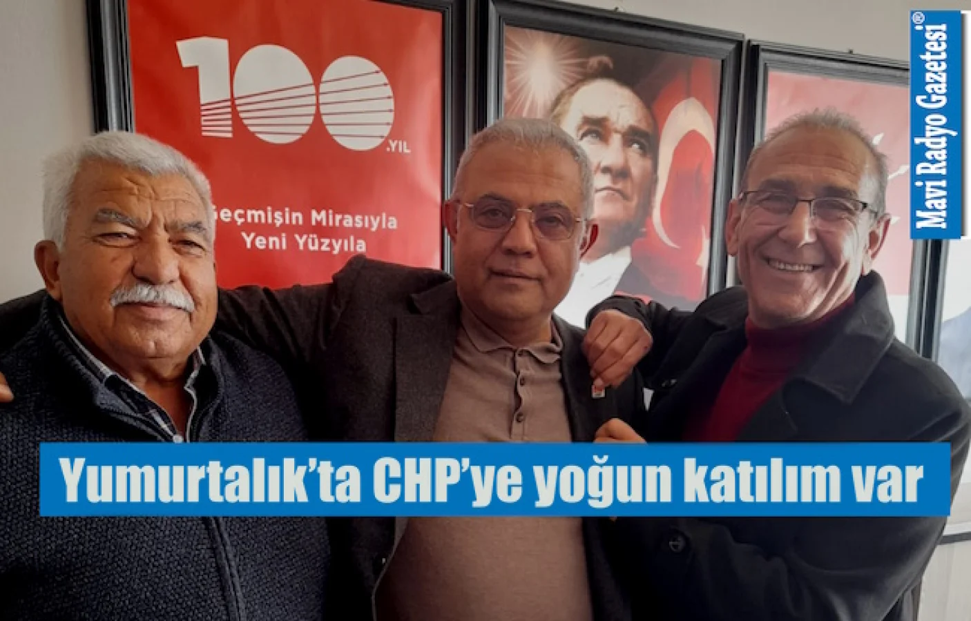 Yumurtalık’da CHP’ye yoğun katılım var