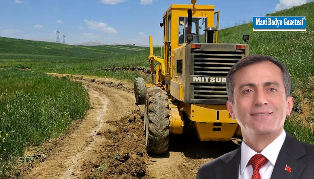 Tufanbeyli’de Arazi Yolları Yapılıyor: Serhat Turan’dan Başkan Ahmet Aktürk’e Teşekkür 