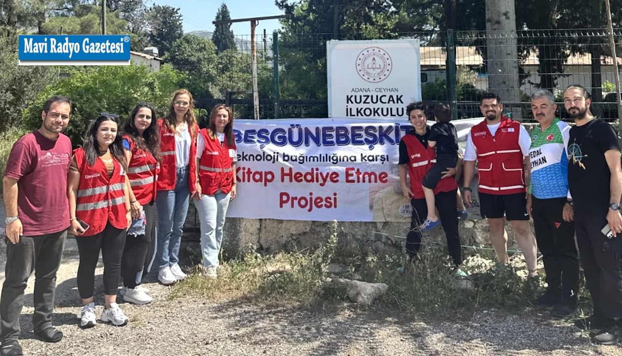 Ceyhan Kadın Kızılay’dan “Beş Güne Beş Kitap” Bahar Kampı: Doğa, Kitap ve Dayanışma Bir Arada 