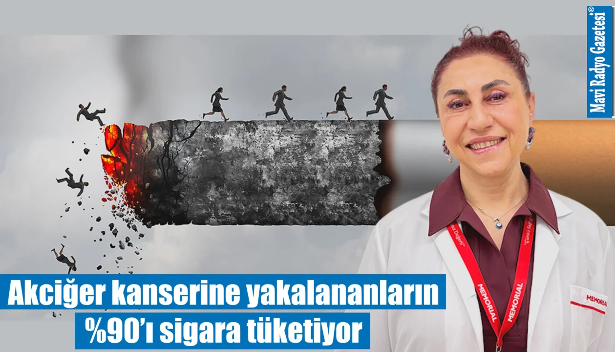 Akciğer kanserine yakalananların %90’ı sigara tüketiyor  