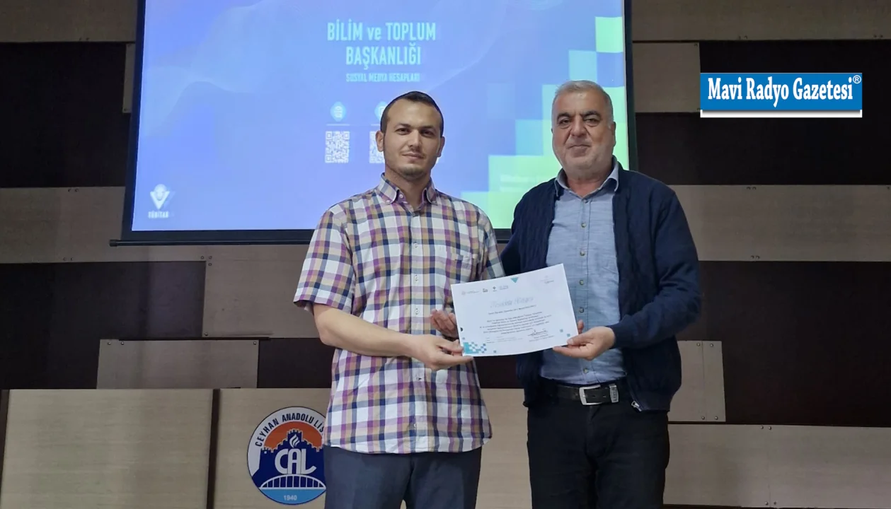 TÜBİTAK Bilim Söyleşileri kapsamında Ceyhan’da Lise Öğrencilerine Afet Farkındalığı Anlatıldı 