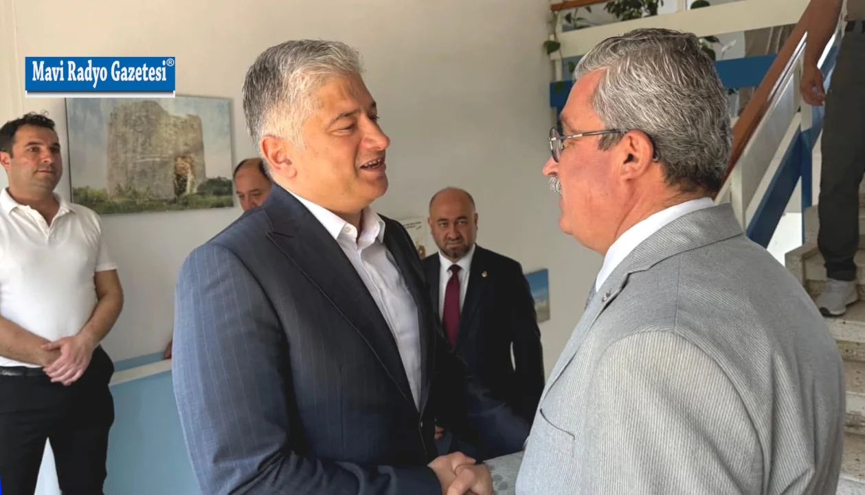 DEVA Partisi Milletvekili Sadullah Kısacık’tan Karataş Belediyesi’ne Ziyaret 