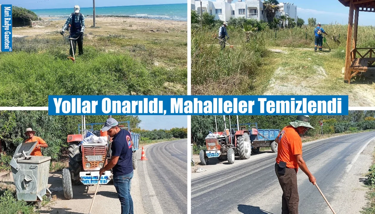 Yollar Onarıldı, Mahalleler Temizlendi 
