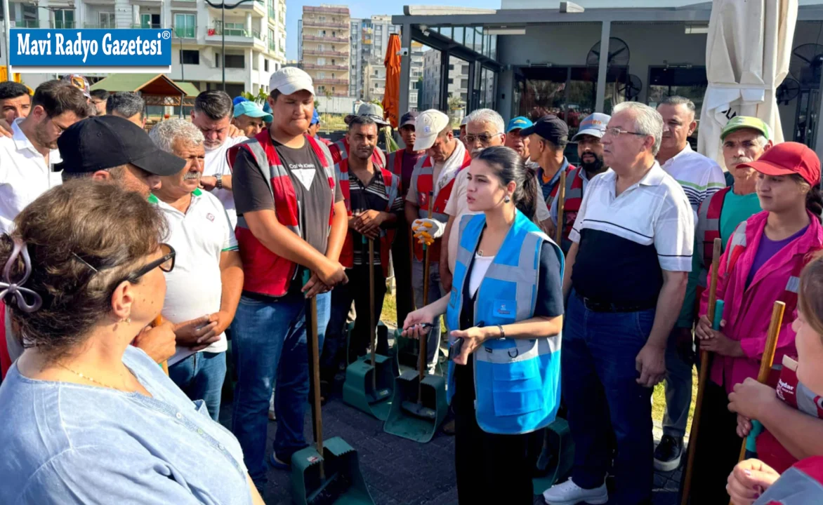 CEYHAN BELEDİYESİ’NDEN NAMIK KEMAL MAHALLESİ’NE HİZMET ÇIKARMASI 