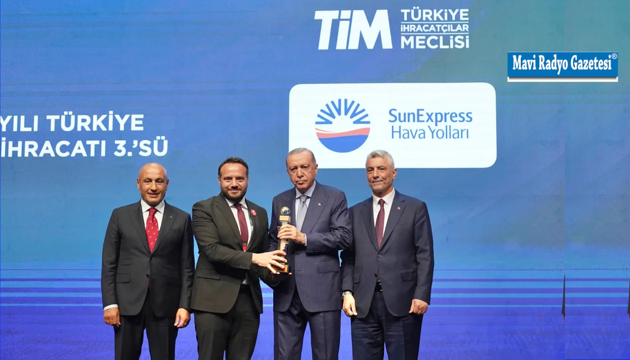 SunExpress Hizmet İhracatında Türkiye’nin İlk Üç Şirketinden Biri Oldu 