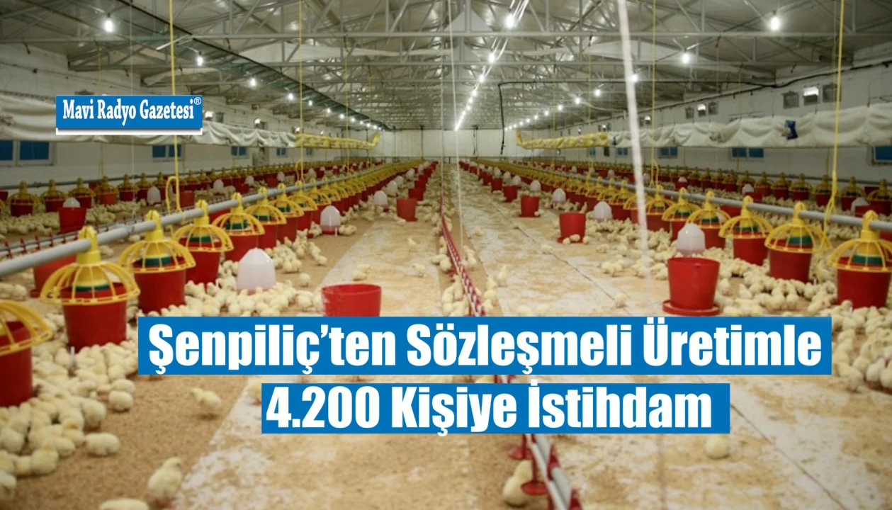 Şenpiliç’ten Sözleşmeli Üretimle 4.200 Kişiye İstihdam 