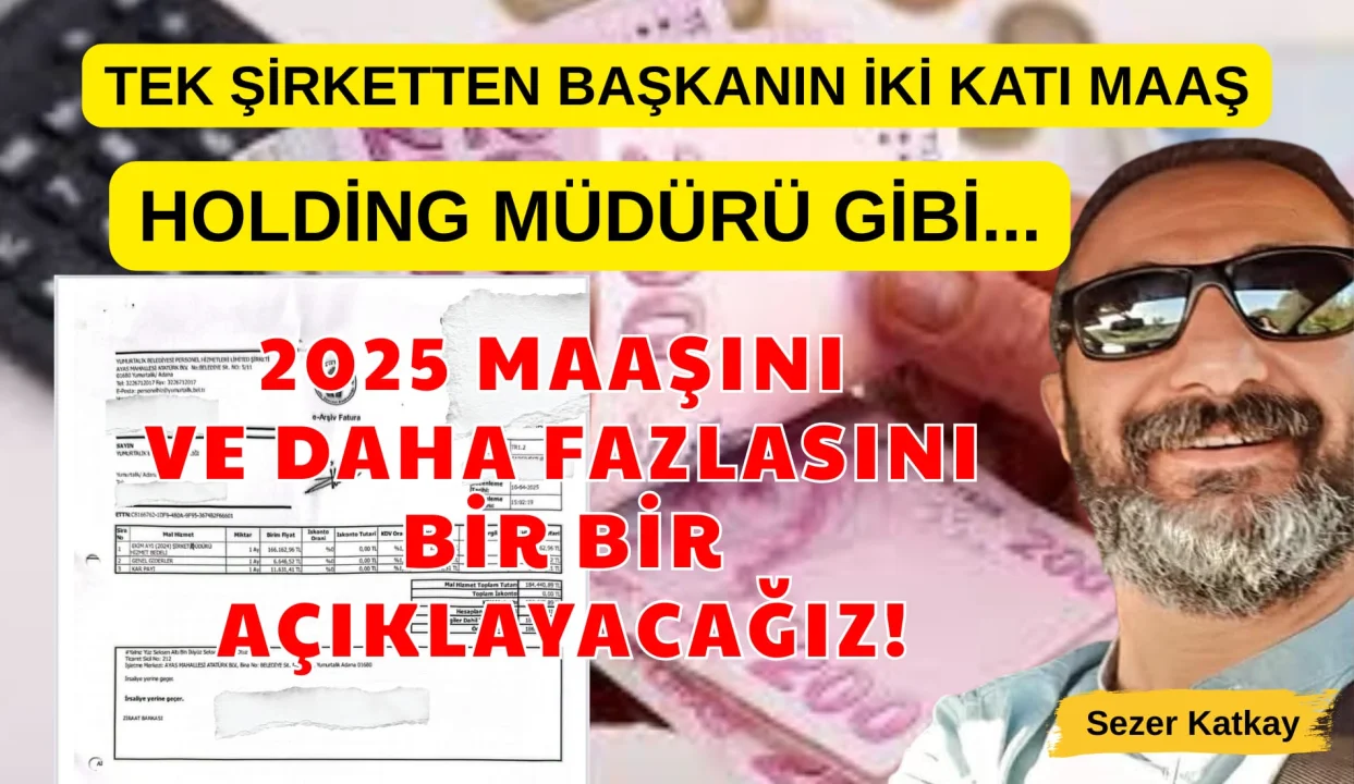 Yumurtalık Belediyesi’nde Personel Maaş Alamazken, Müdürün Maaşı Dudak Uçuklattı