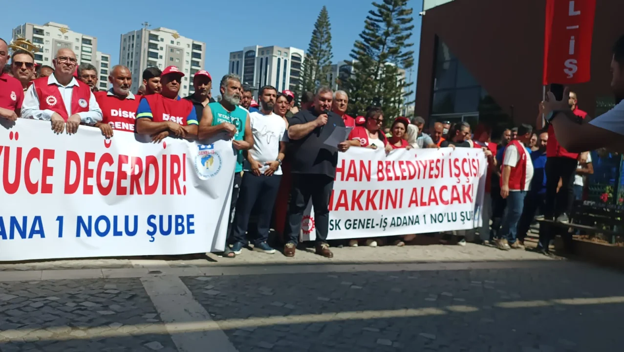 Seyhan Belediyesi İşçileri Ekmek Mücadelesi Veriyor 