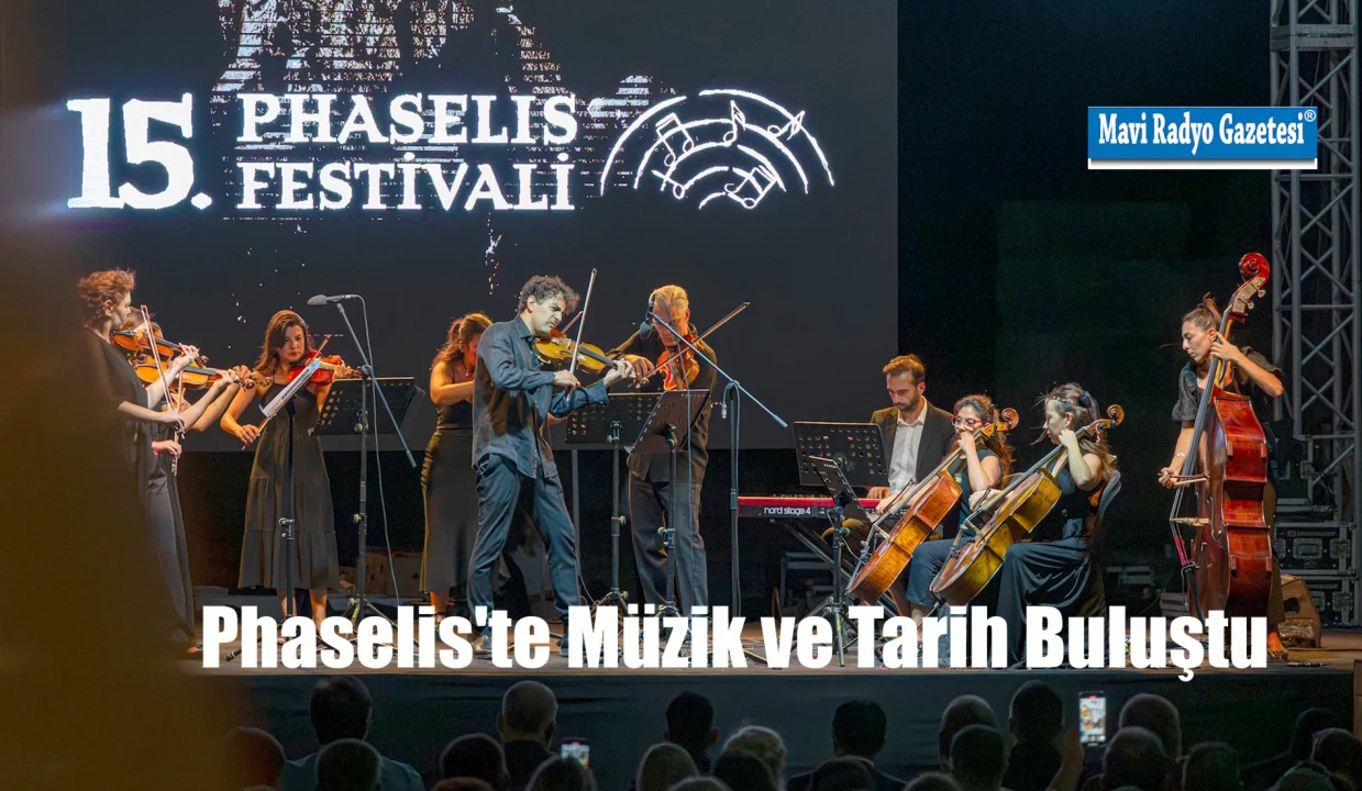 Phaselis'te Müzik ve Tarih Buluştu 