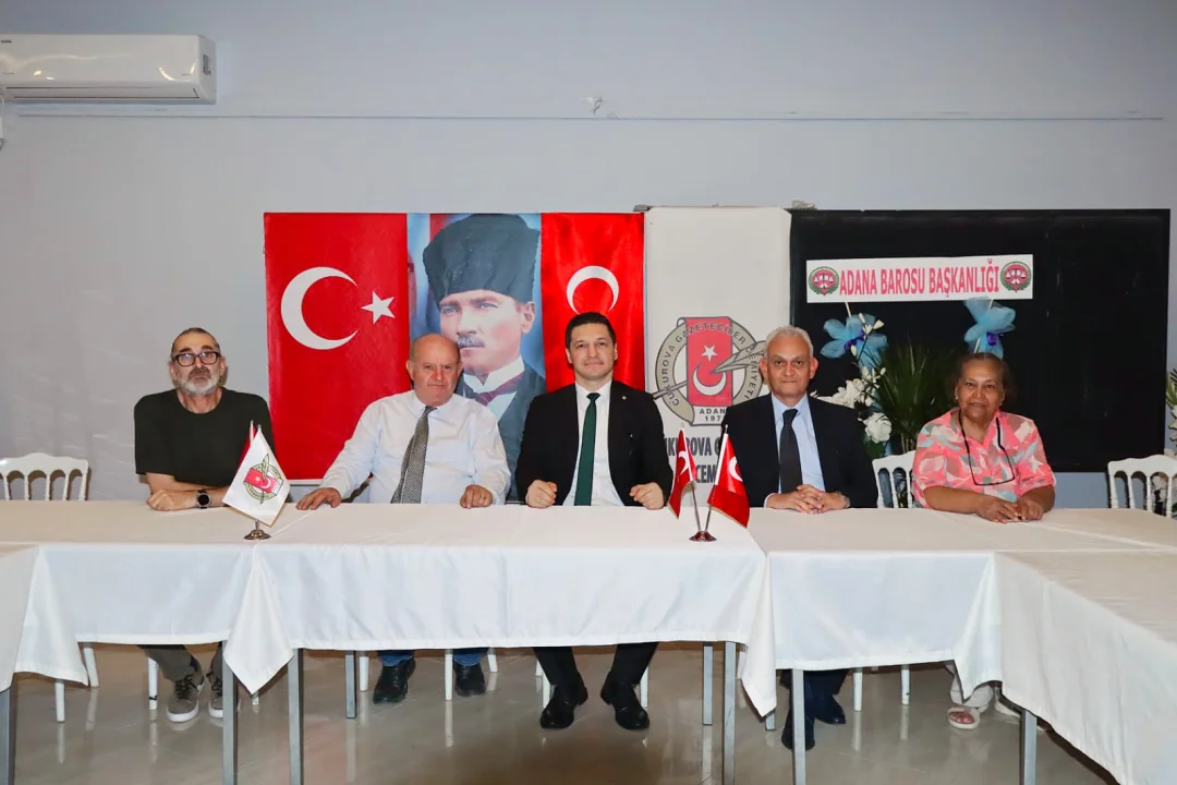 Adana Barosu ile Gazetecilerden Güç Birliği Mesajı 