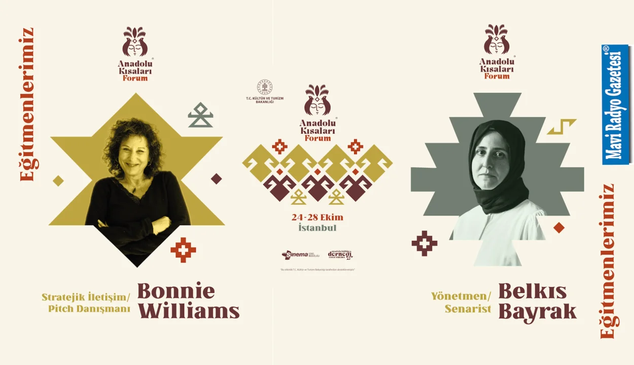 Bonnie Williams ve Belkıs Bayrak, Anadolu Kısaları Forum 2025’te Genç Sinemacılarla Buluşuyor 