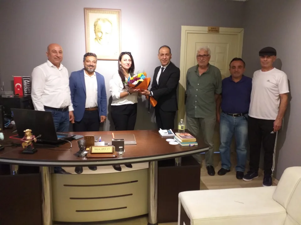 MHP Ceyhan İlçe Başkanı Semih Aksoy’dan Gazeteciler Derneği’ne Ziyaret