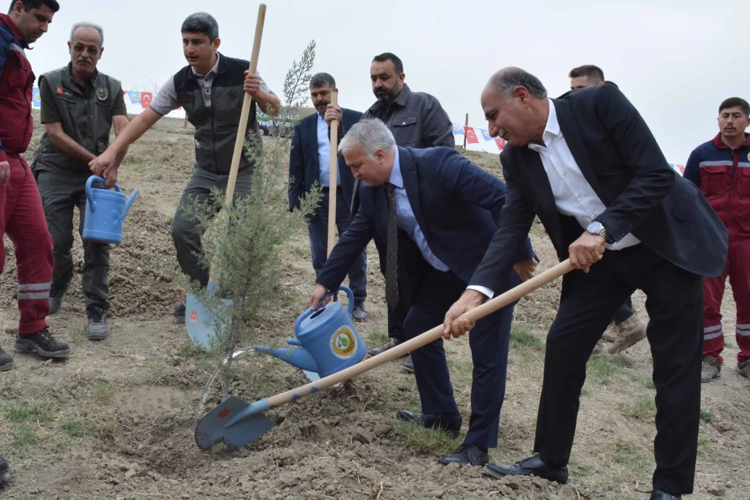 Doruk’ta umut yeşerdi: Toprak, fidan ve insanlar bir araya geldi 