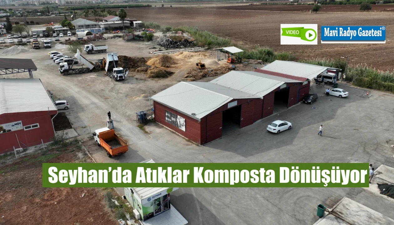 Seyhan’da Atıklar Komposta Dönüşüyor