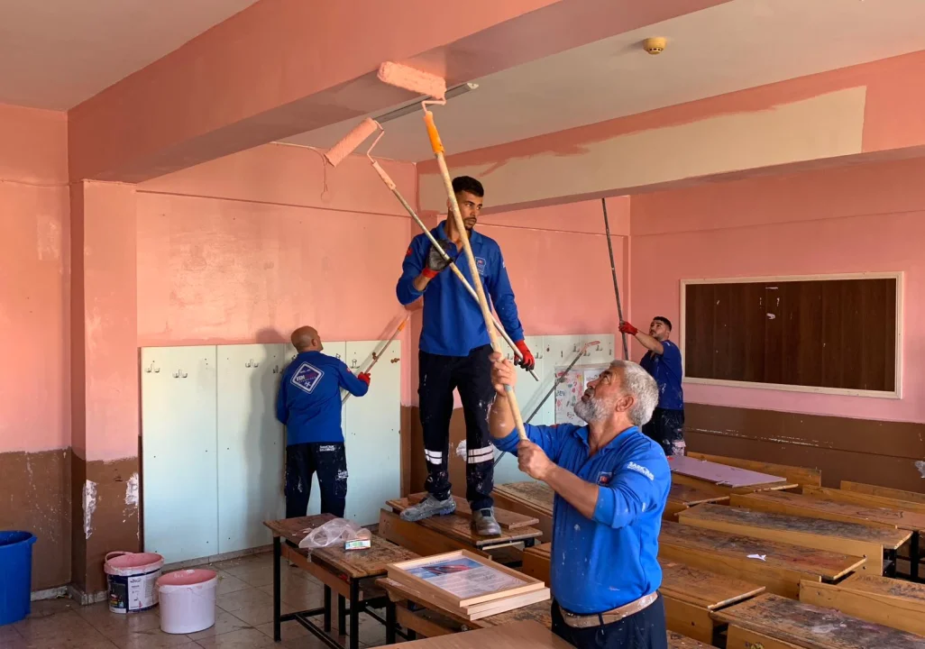 Sarıçam’da Okullar Yenileniyor