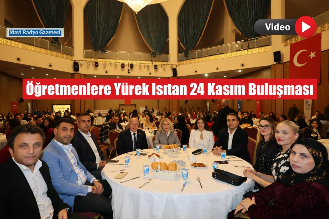Öğretmenlere Yürek Isıtan 24 Kasım Buluşması
