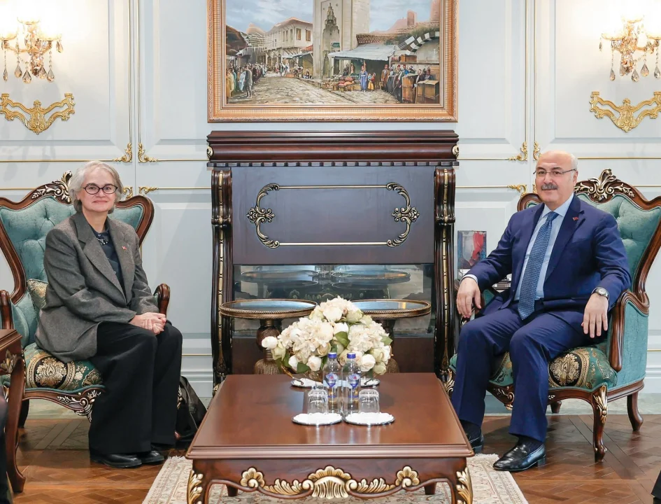 Avustralya’nın Türkiye Büyükelçisi Vincent’tan Adana Valisi Köşger’e Ziyaret