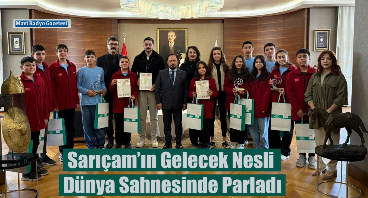 Sarıçam’ın Gelecek Nesli Dünya Sahnesinde Parladı