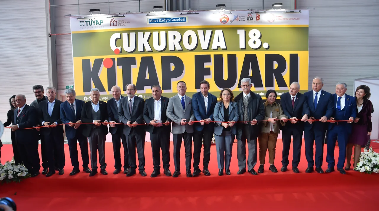 Çukurova Kitap Fuarı 18. kez kapılarını açtı