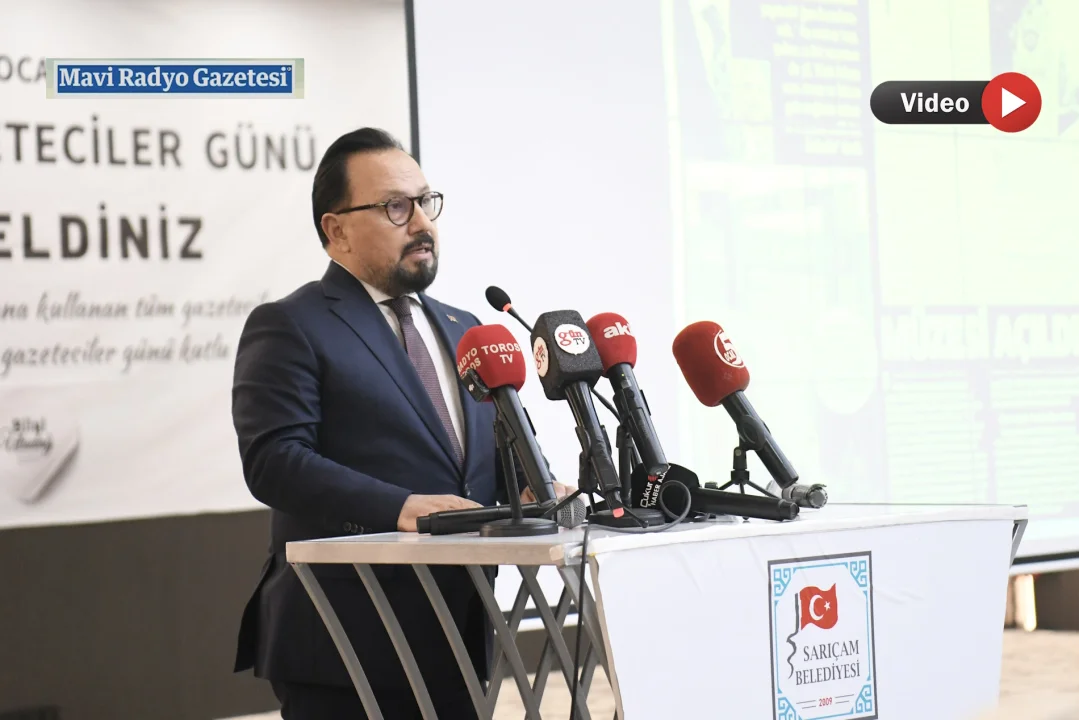 Sarıçam Belediye Başkanı Bilal Uludağ, 10 Ocak’ta gazetecilerle bir araya geldi 