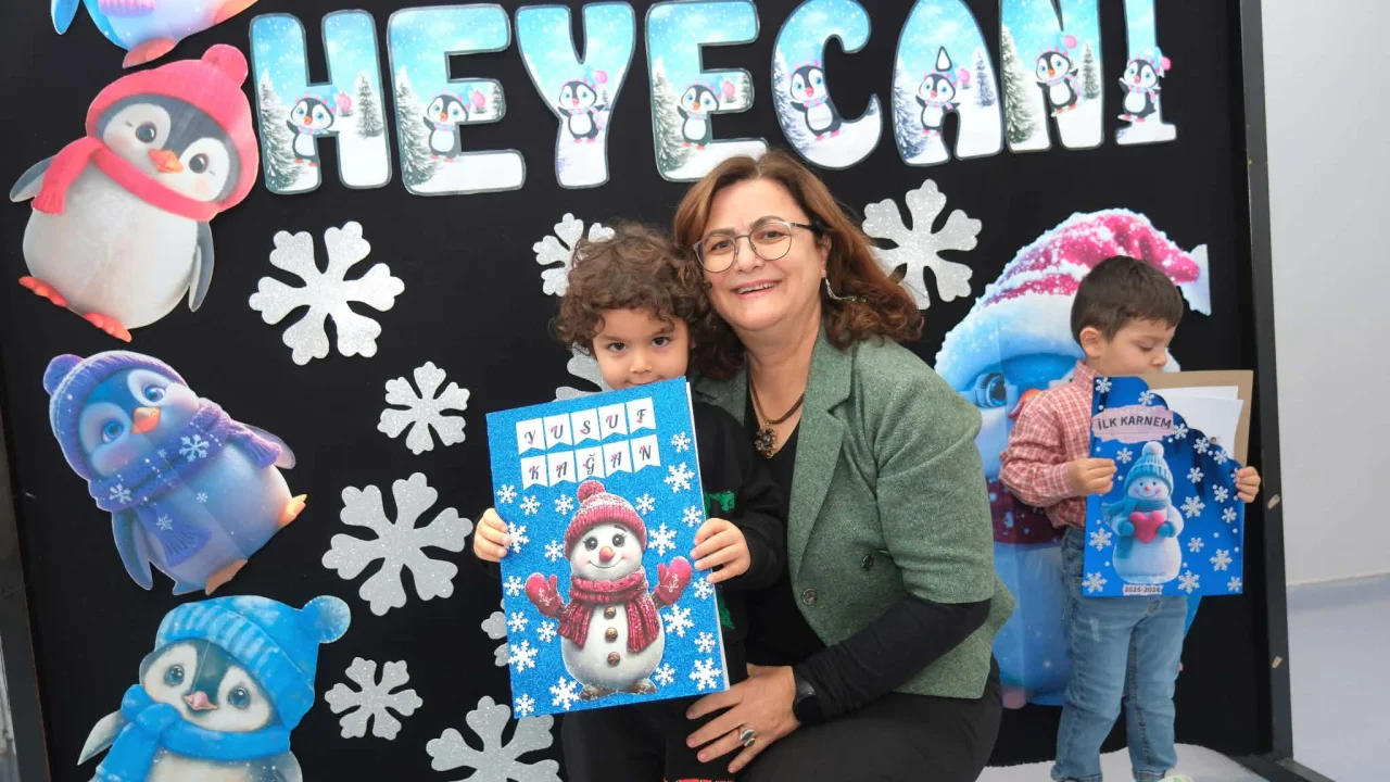 Ceyhan Belediyesi Kreşinde Karne Heyecanı 