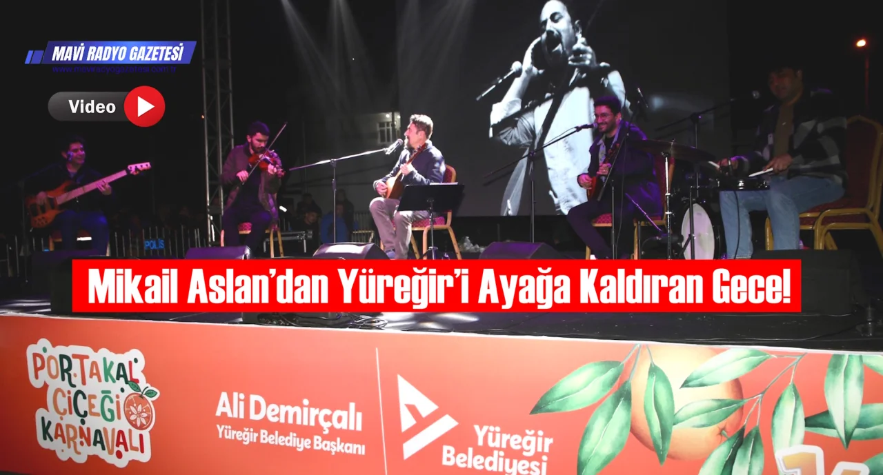 Mikail Aslan’dan Yüreğir’i Ayağa Kaldıran Gece! 