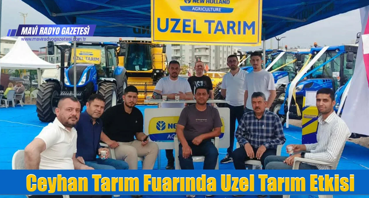 Ceyhan Tarım Fuarında Uzel Tarım Etkisi 
