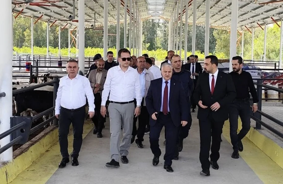 Ceyhan Protokolünden Ulaş Tarım Çiftliği’ne Ziyaret 