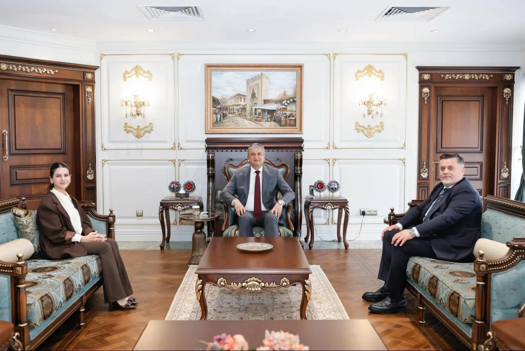 Ceyhan Belediye Başkan Vekili Yıldız’dan Vali Yavuz’a ziyaret 