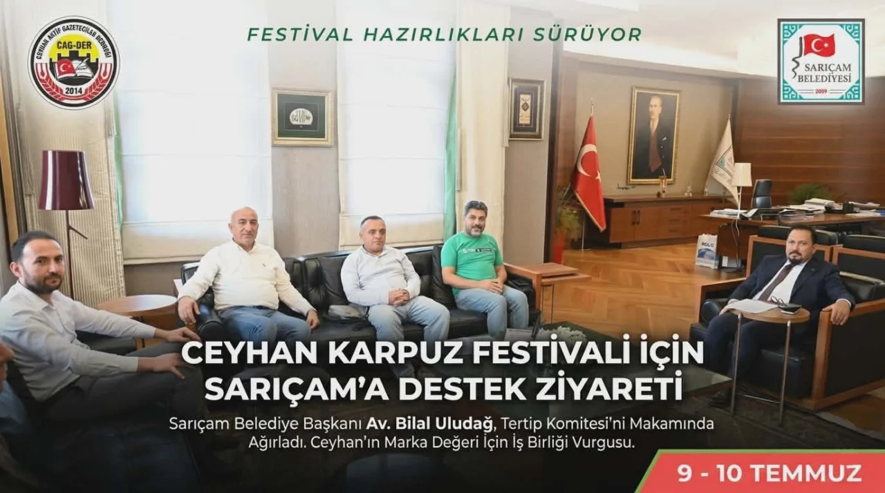 Festival Hazırlıkları Sürüyor: Tertip Komitesi Başkan Uludağ’ı Ziyaret Etti 