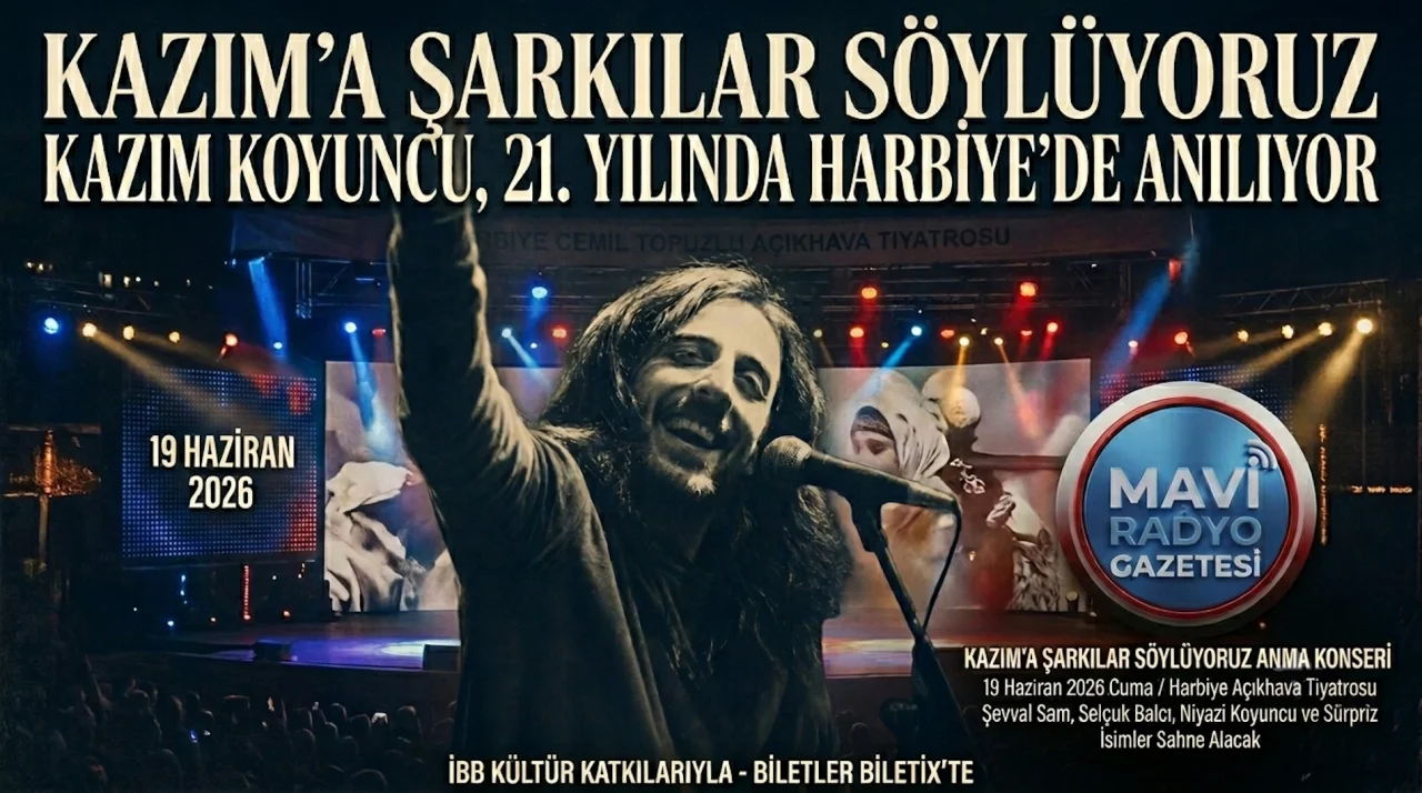Kazım Koyuncu, 21. yılında Harbiye’de şarkılarla anılacak
