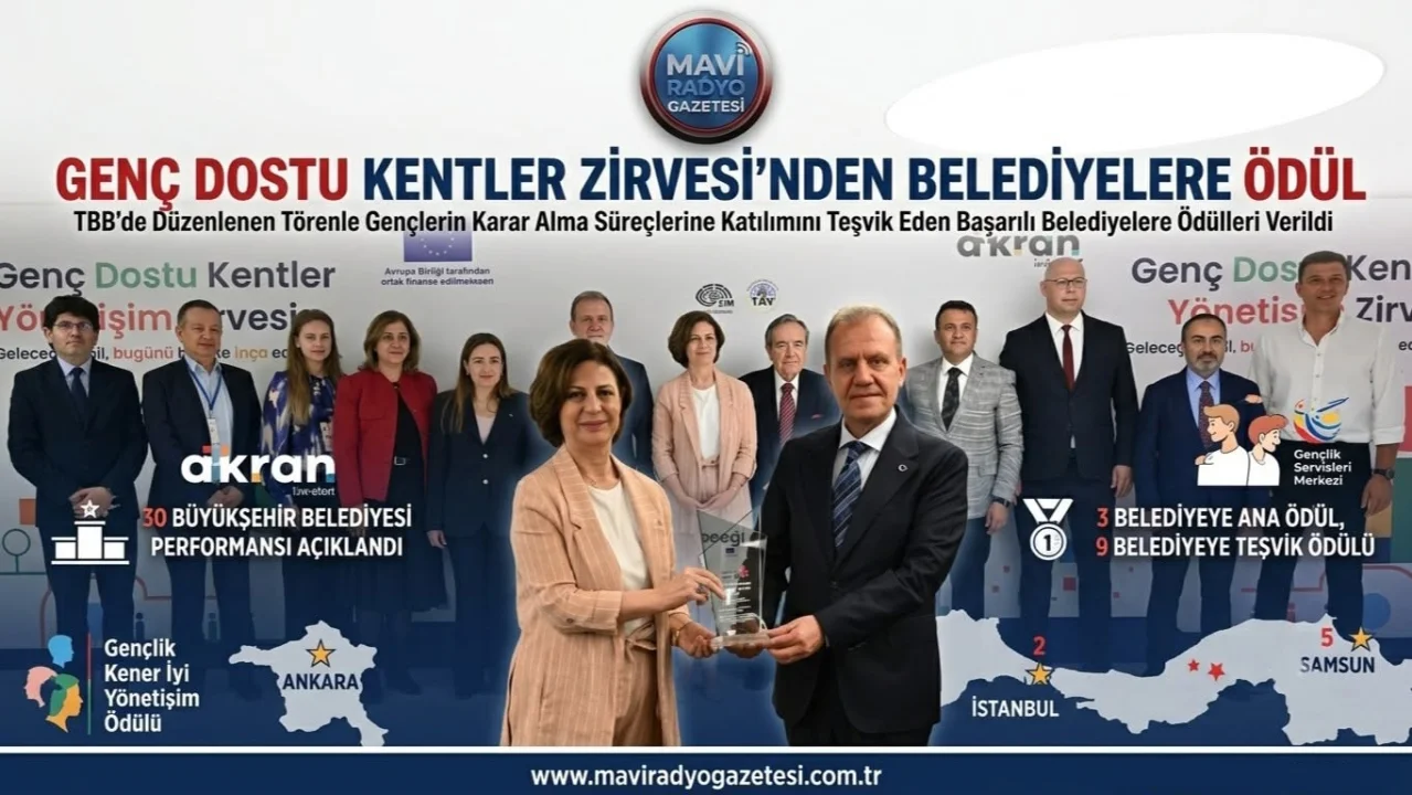 Genç Dostu Kentler Zirvesi’nde belediyelerin performansı açıklandı 