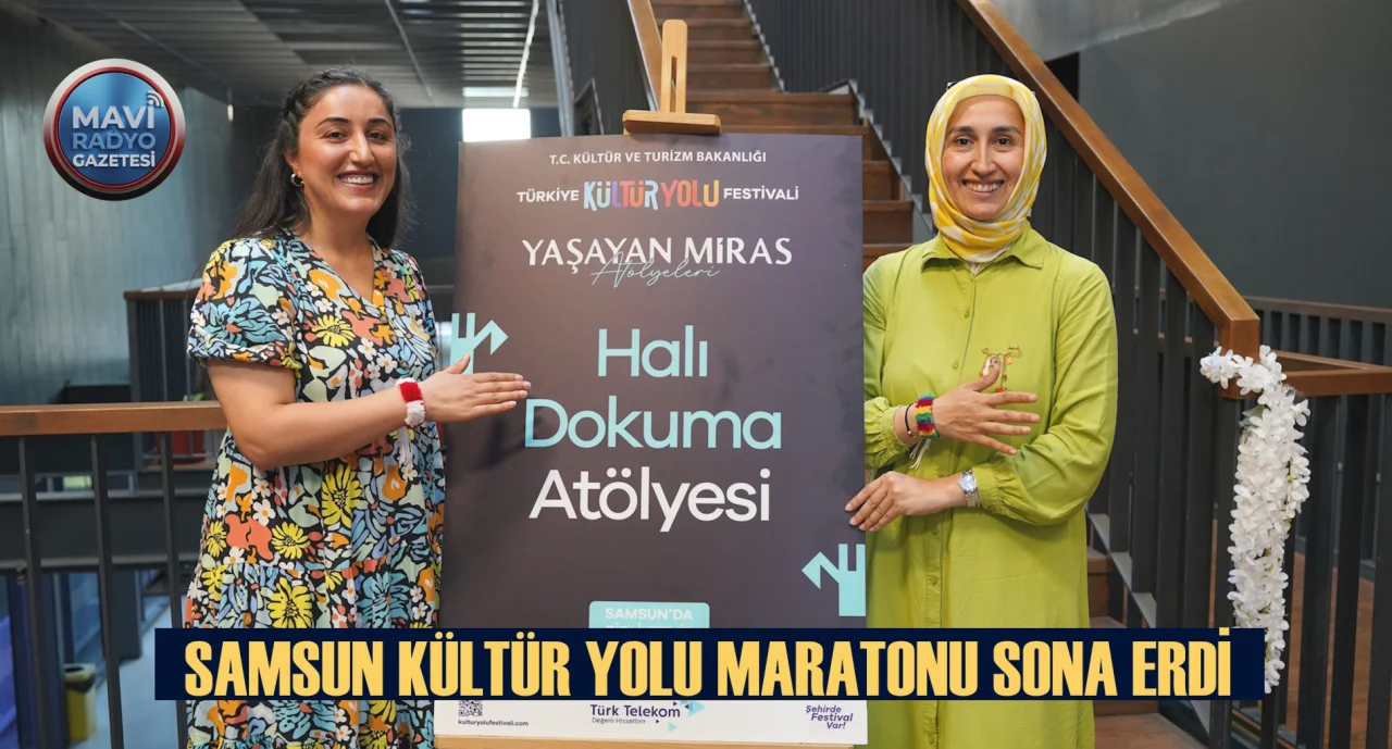 SAMSUN KÜLTÜR YOLU MARATONU SONA ERDİ 