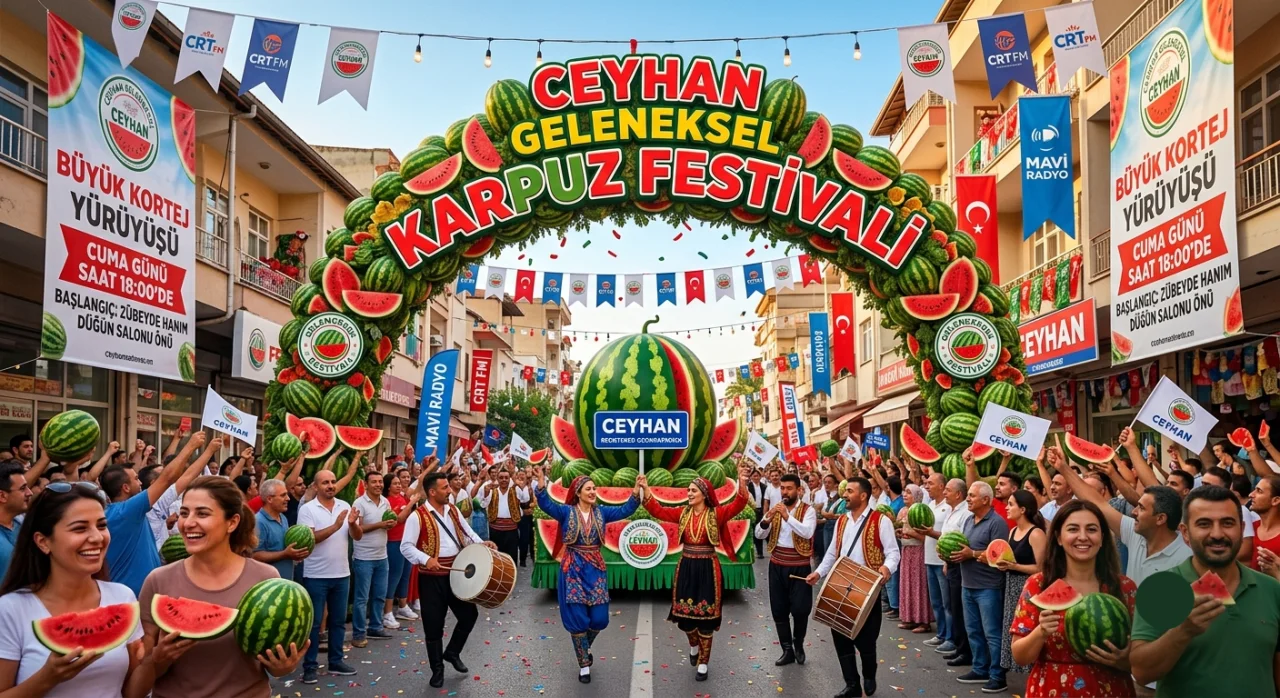 Ceyhan’da Karpuz Festivali Heyecanı