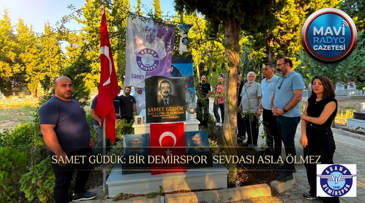 Samet Güdük mezarı başında anıldı: Şimşekler’den vefa, ailesinden Adana Demirspor’a forma desteği