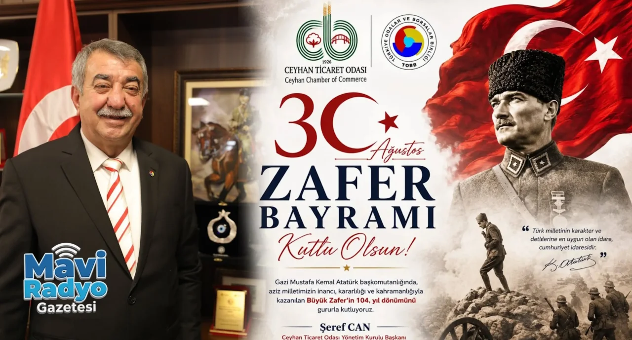Başkan Can; ‘’30 Ağustos Zafer Bayramı'nı en kalbi duygularımla kutluyorum.