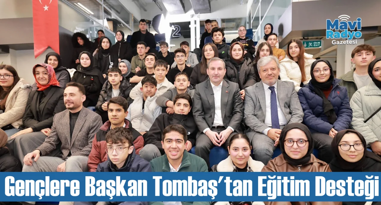Gençlere Başkan Tombaş'tan Eğitim Desteği