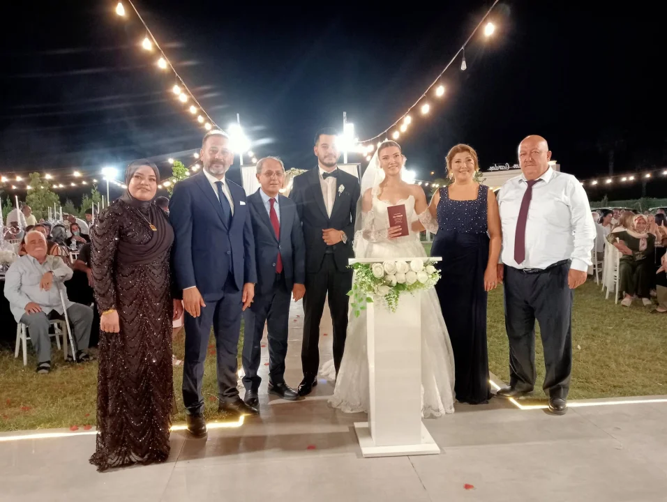 Ceyhan’da Mutluluğa Adım: Meltem ve Can Çifti Dünyaevine Girdi